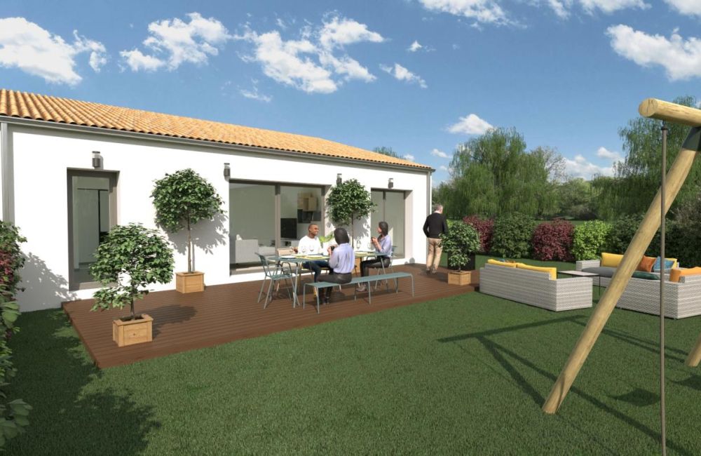 Vente terrain + maison Aigrefeuille-d'Aunis Charente-Maritime