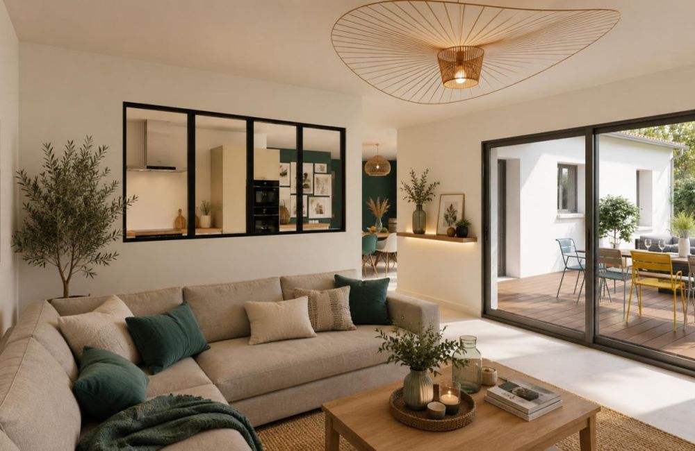 Vente terrain + maison Angliers Charente-Maritime
