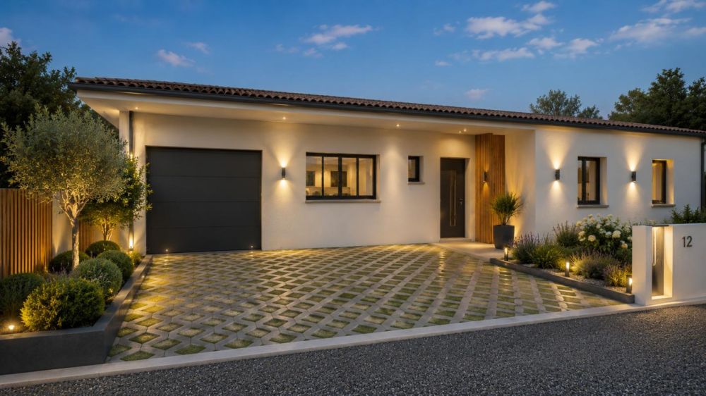 Vente terrain + maison Courçon Charente-Maritime