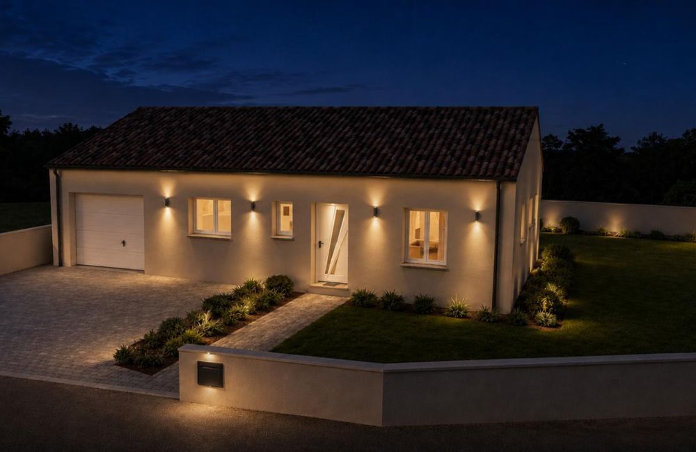 Vente terrain + maison Surgères Charente-Maritime