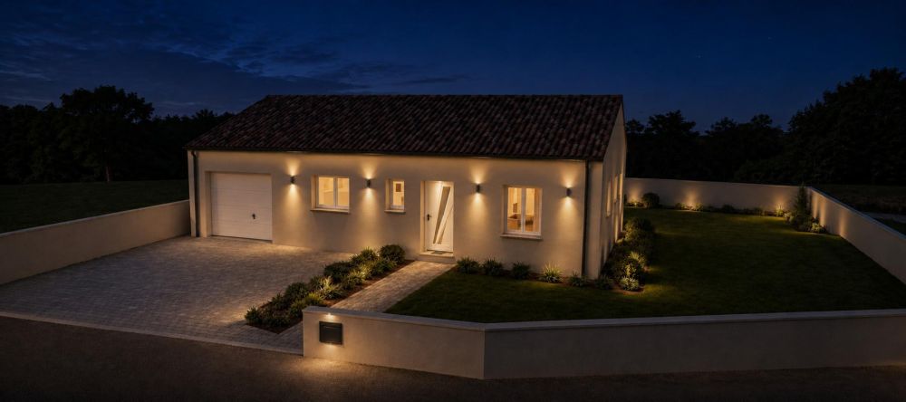 Vente terrain + maison Saint-Pierre-La-Noue Charente-Maritime