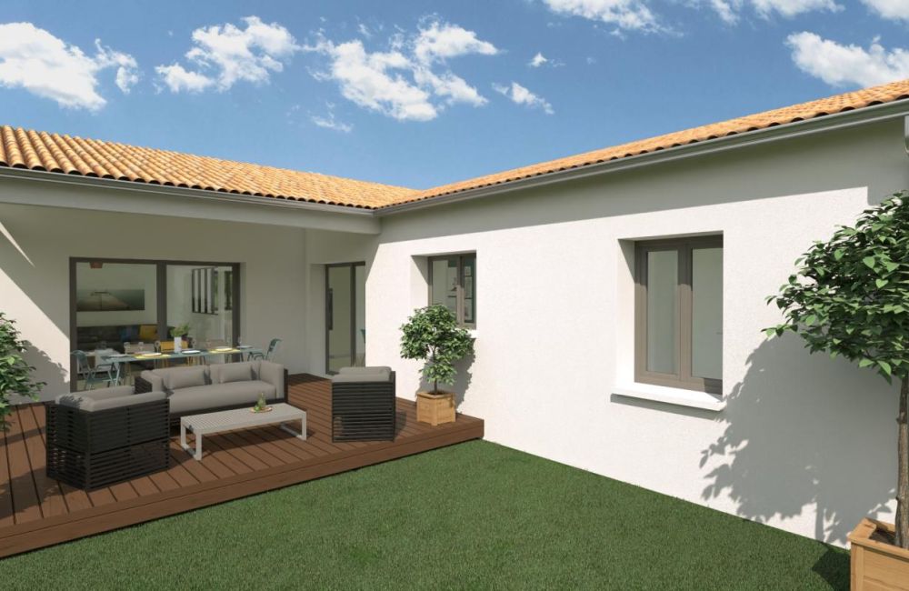 Vente terrain + maison Bouhet Charente-Maritime