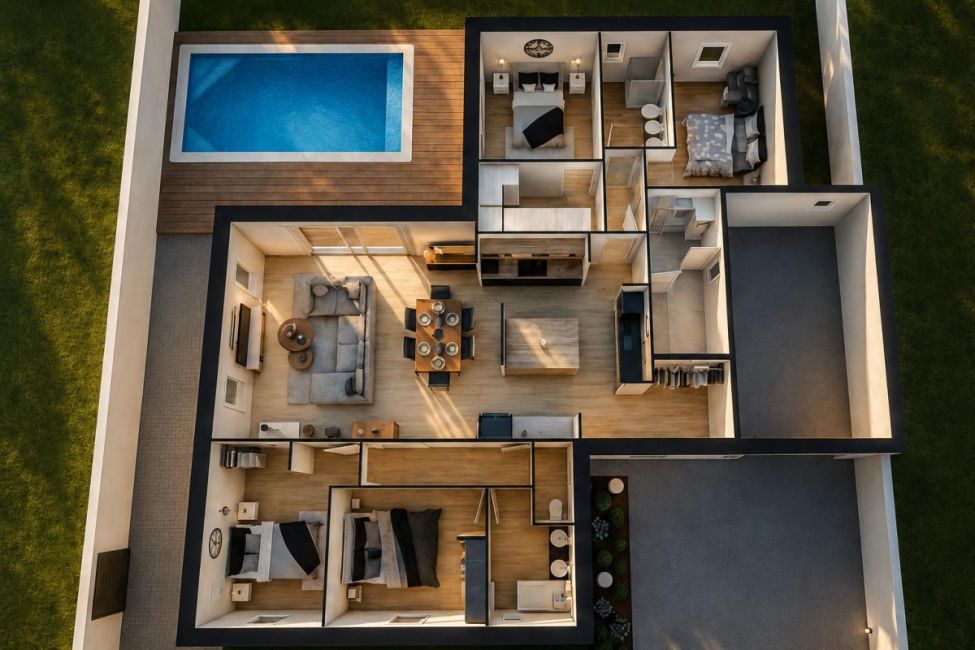 Vente terrain + maison Surgères Charente-Maritime