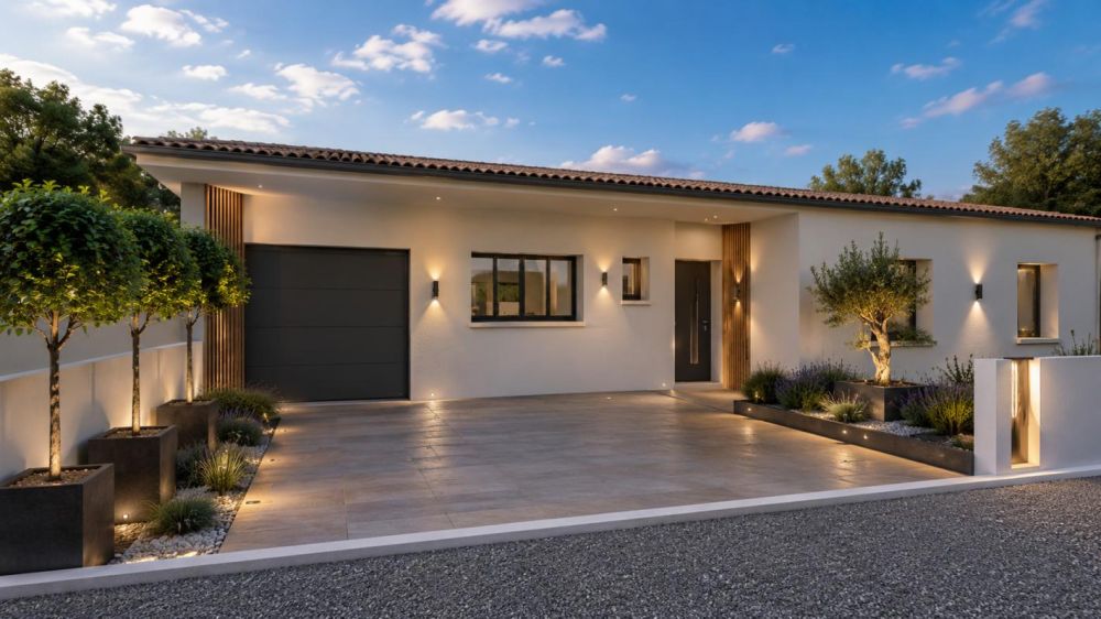 Vente terrain + maison Lagord Charente-Maritime