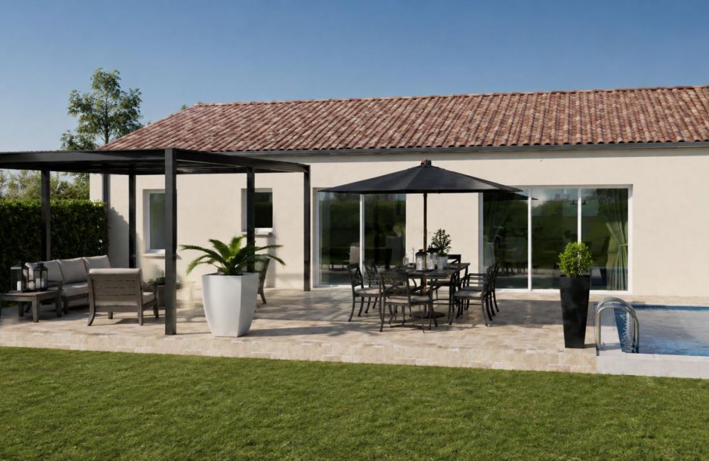Vente terrain + maison Rochefort Charente-Maritime