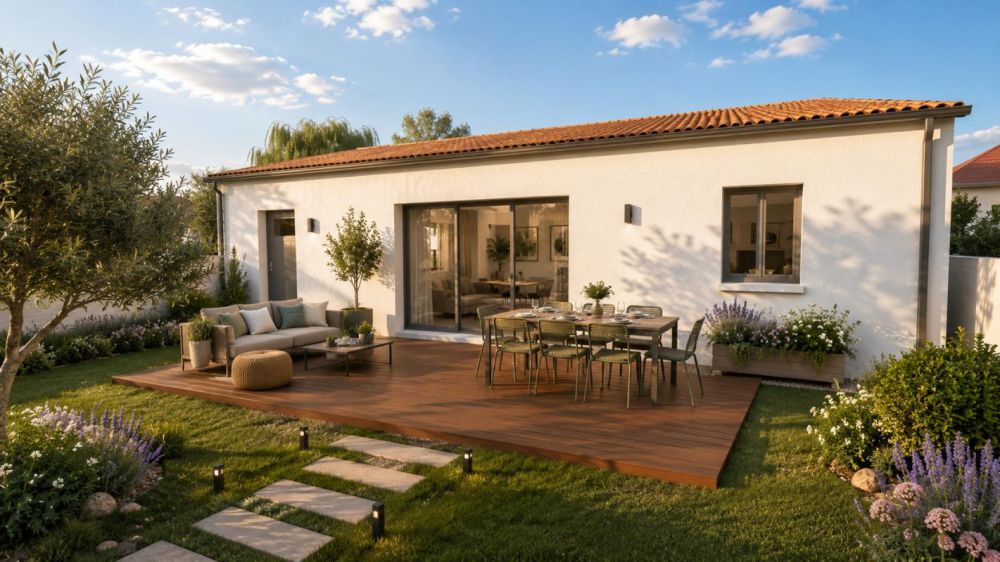 Vente terrain + maison Aytré Charente-Maritime