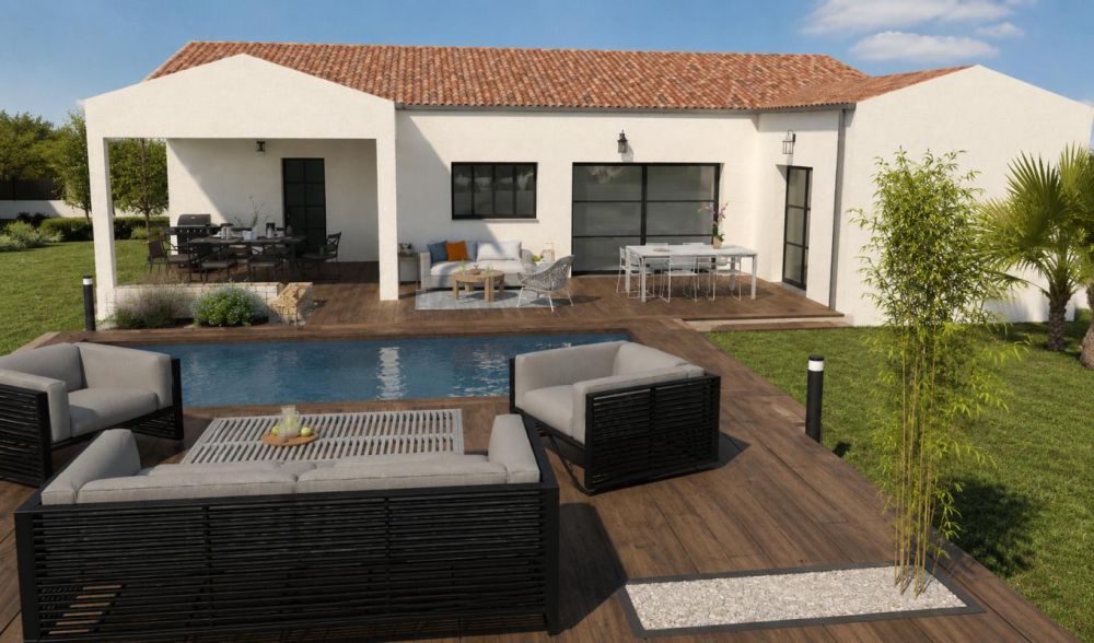 Vente terrain + maison Andilly Charente-Maritime