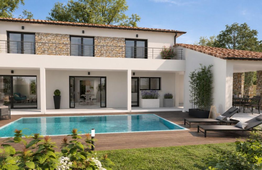 Vente terrain + maison Bourgneuf Charente-Maritime