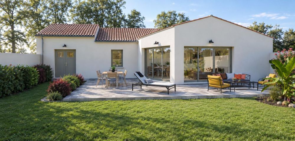 Vente terrain + maison La Rochelle Charente-Maritime