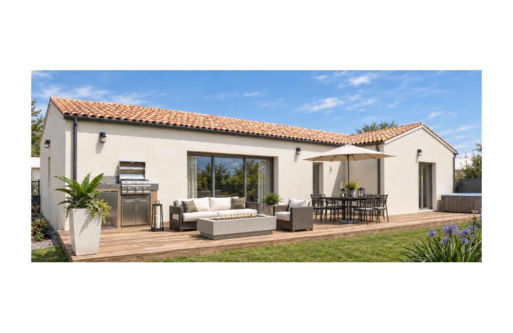 Vente terrain + maison Aigrefeuille-d'Aunis Charente-Maritime