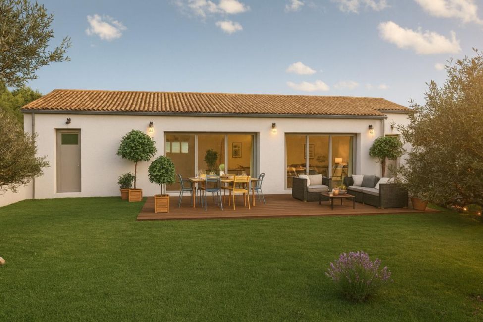 Vente terrain + maison Aigrefeuille-d'Aunis Charente-Maritime